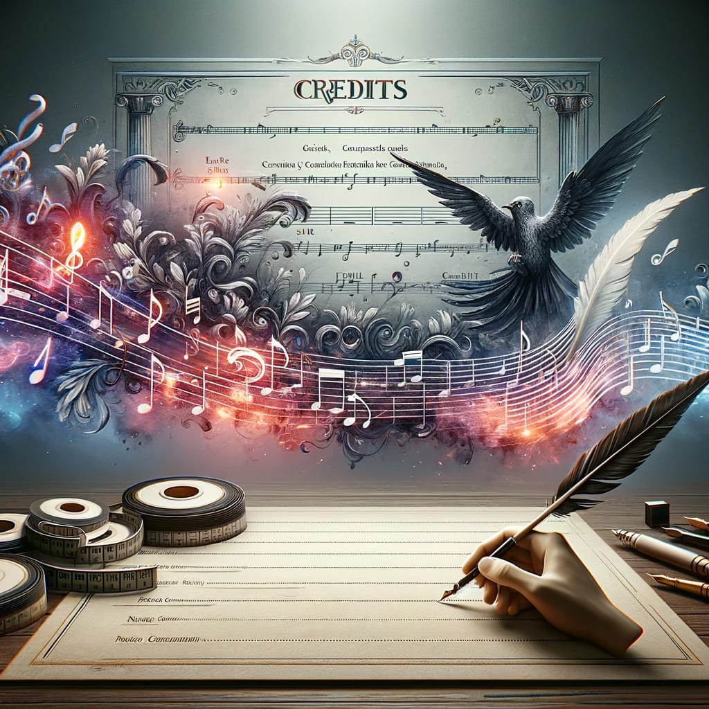 proper attribution and credits