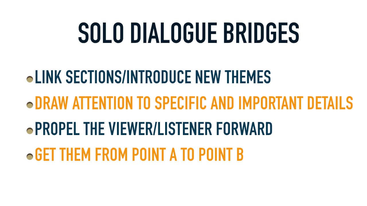 Solo Dialoge Bridges