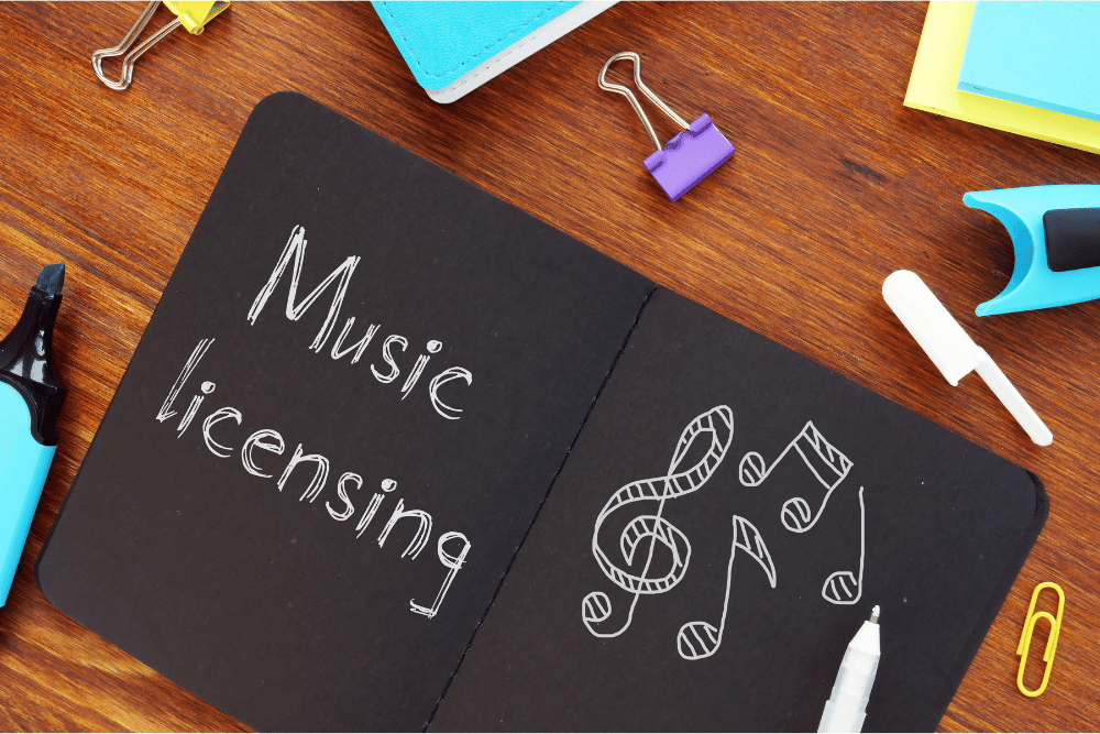 chalkboard music licensing basics concept