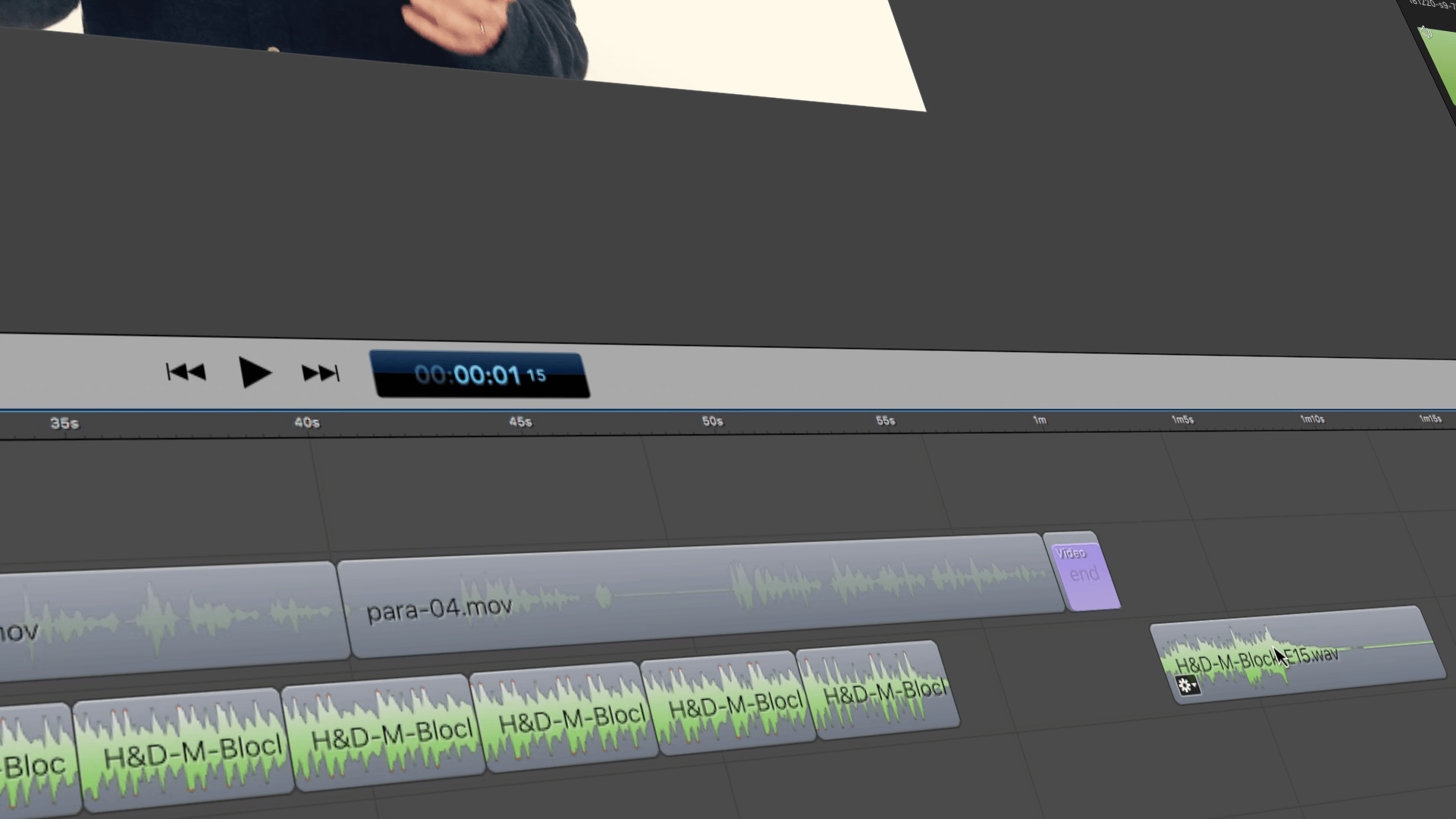 editing and customising tracks